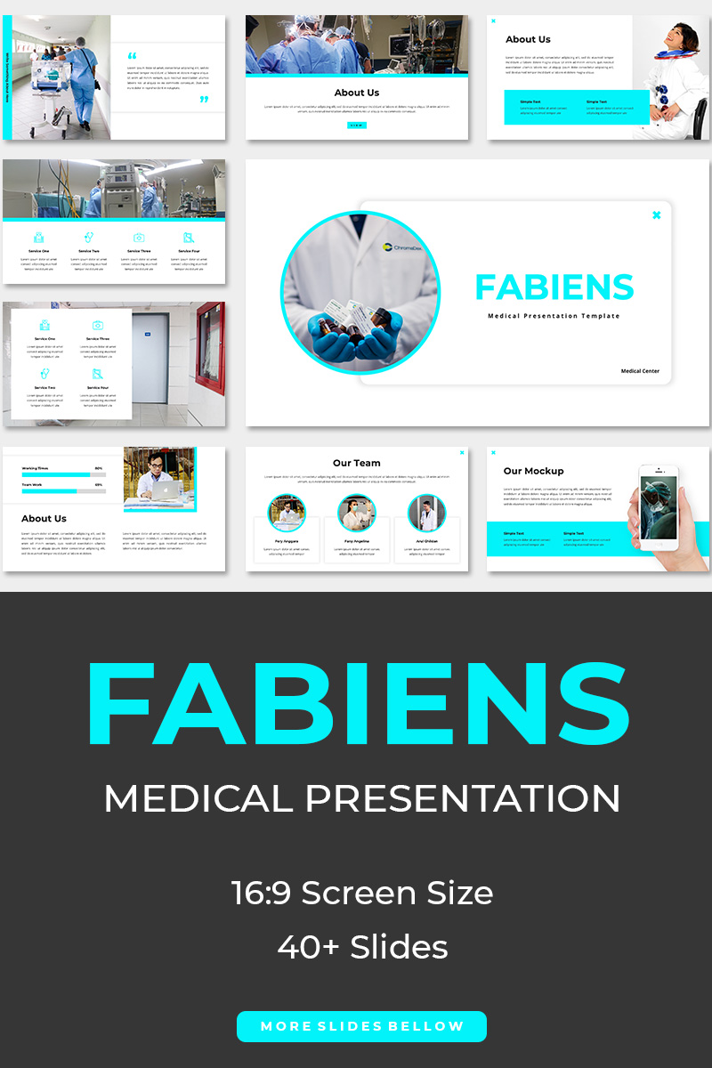 Fabiens Medical PowerPoint template