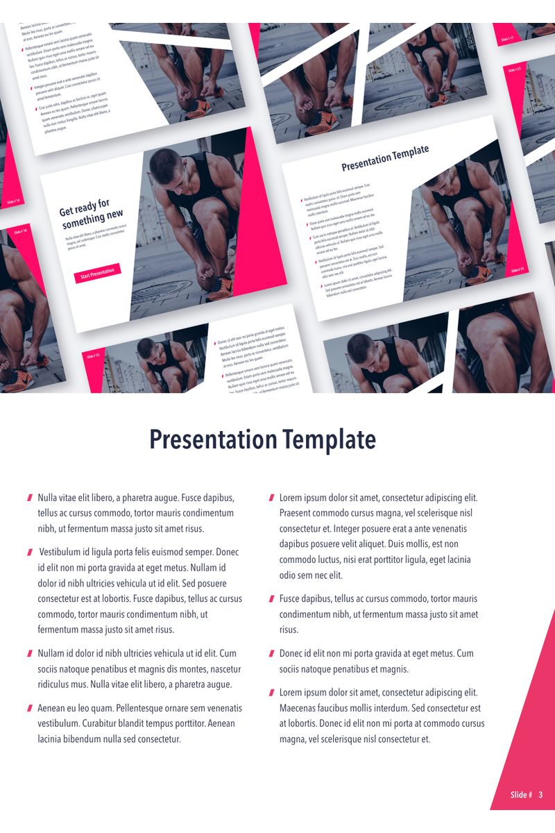 Perfect Training PowerPoint template