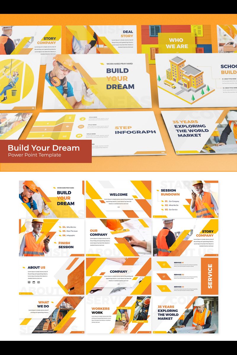 Build Your Dream PowerPoint template