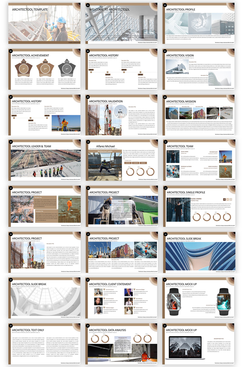 Architectool - Architecture PowerPoint template