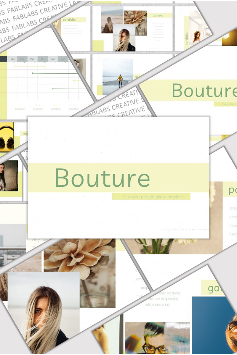Bouture PowerPoint template