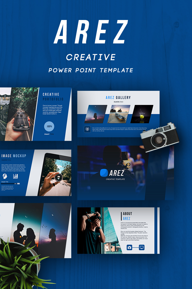 Arez - Creative PowerPoint template