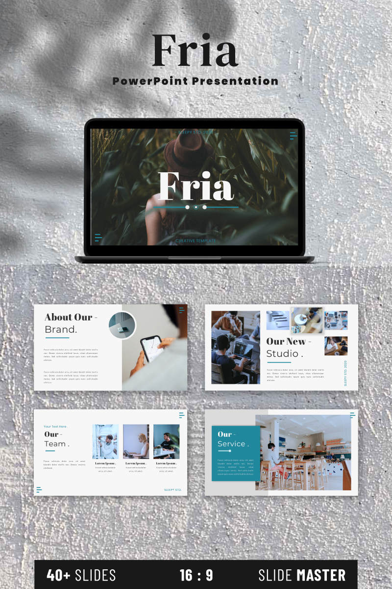 Fria PowerPoint template