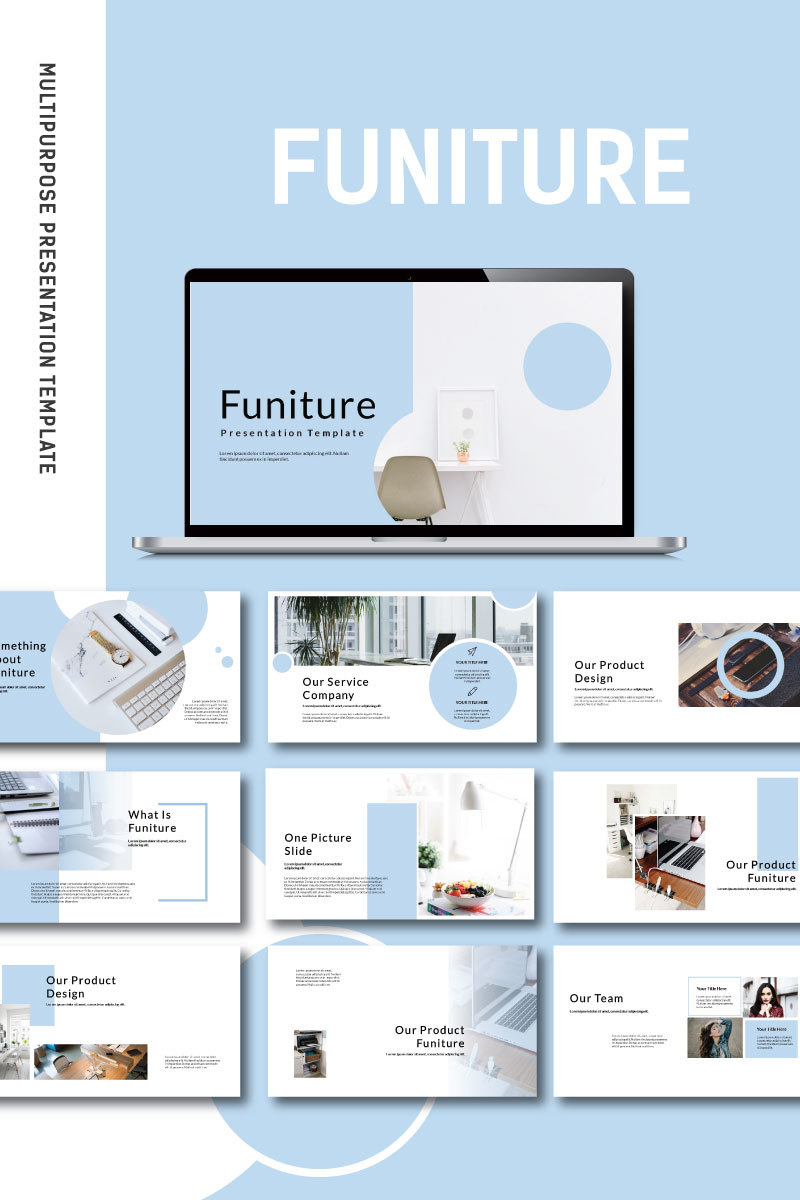 Funiture PowerPoint template