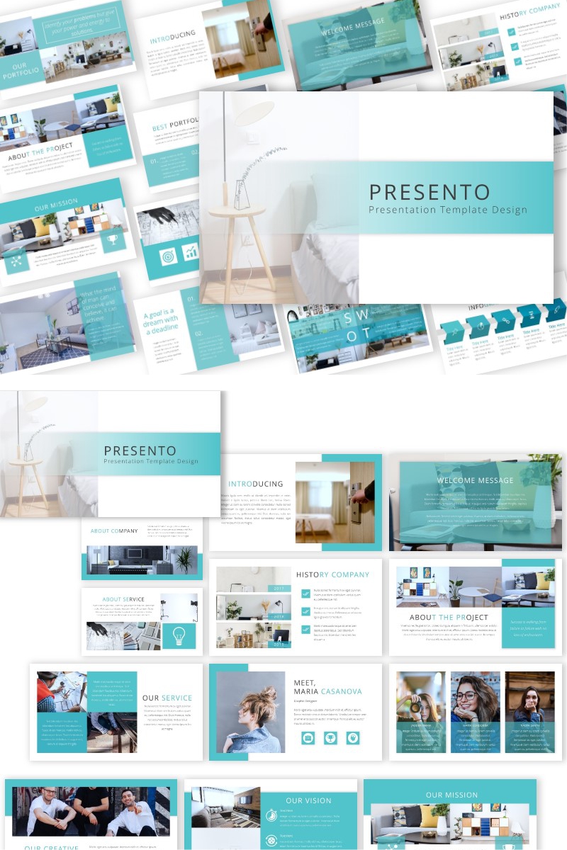 Presento PowerPoint template