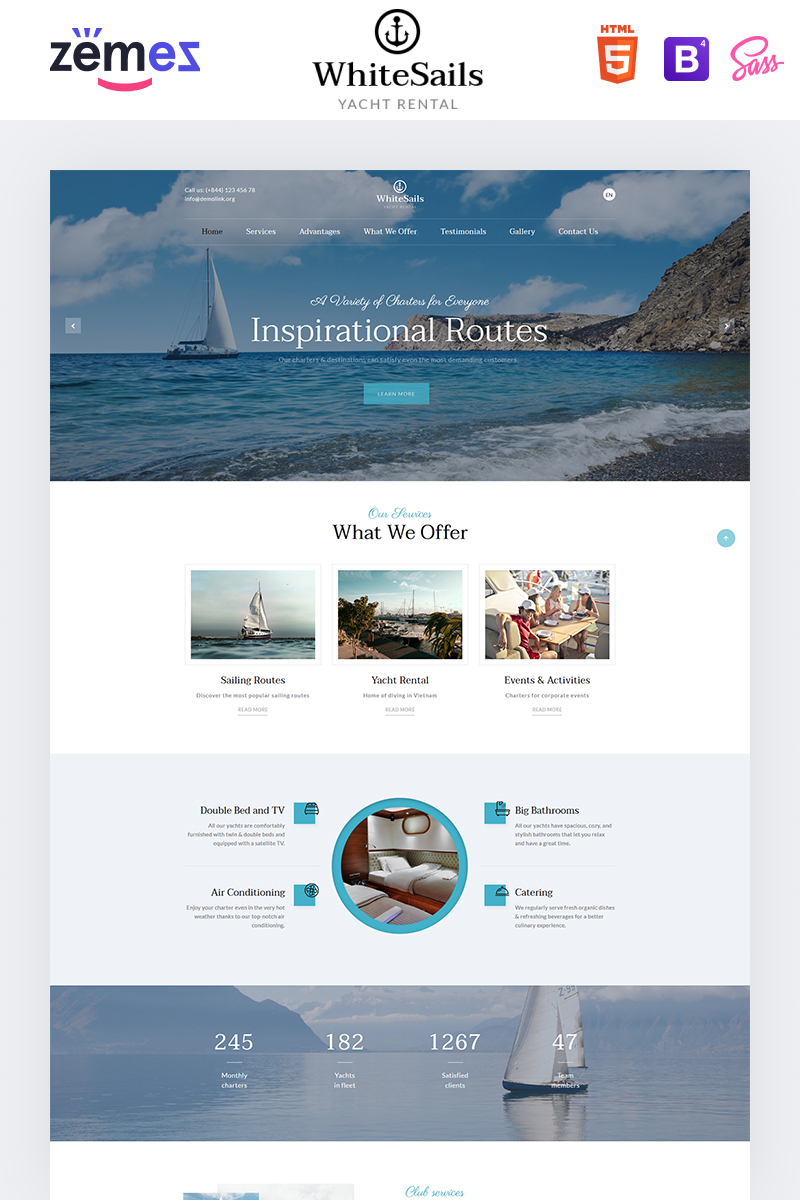 Modèles Landing Page