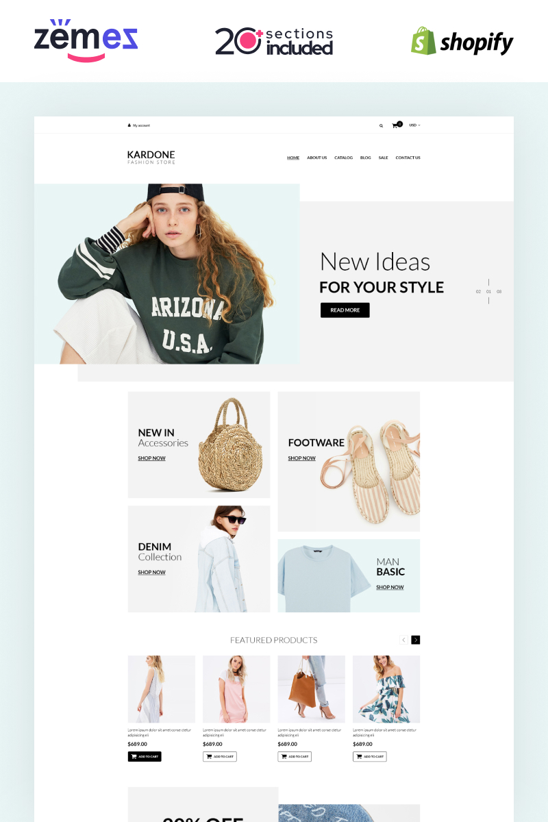 Kardone - Clothing Store Modern Shopify Theme