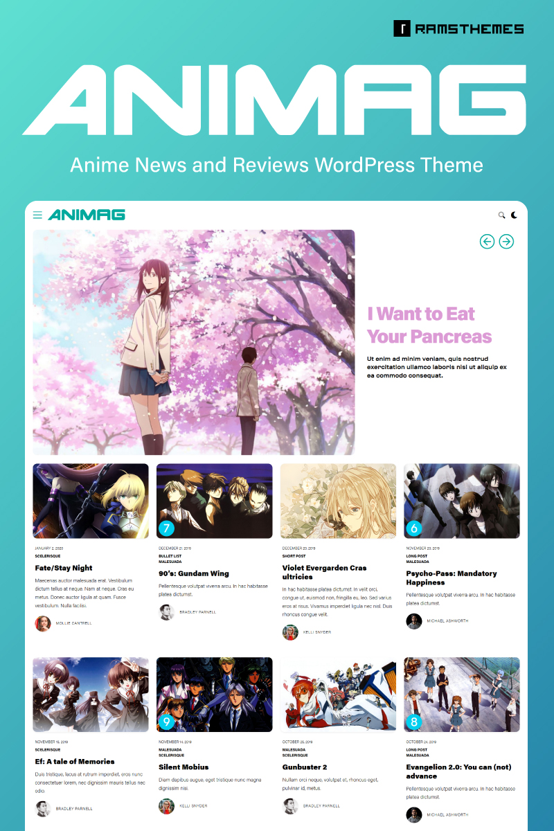 WordPress 網誌部落格佈景