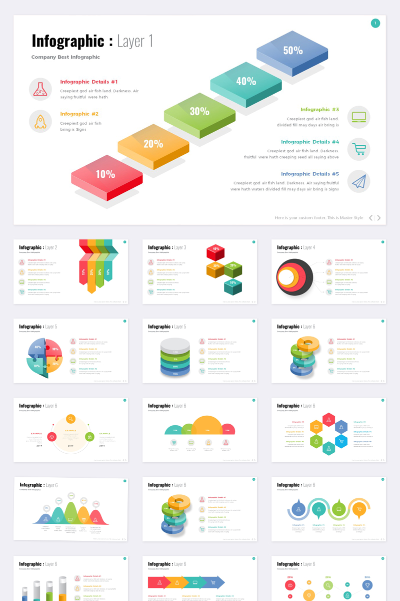 Info graphic - PowerPoint template