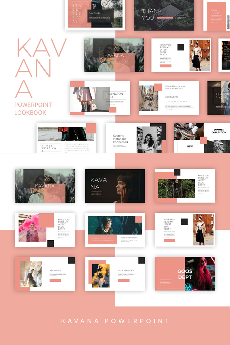 Kavana PowerPoint template