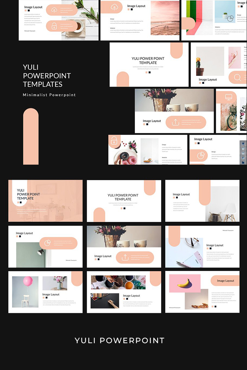 Yuli Lookbook PowerPoint template