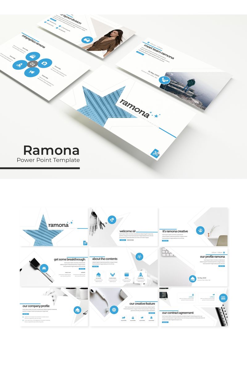 Ramona PowerPoint template