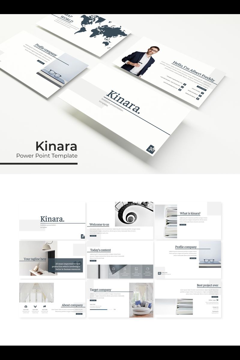 Kinara PowerPoint template