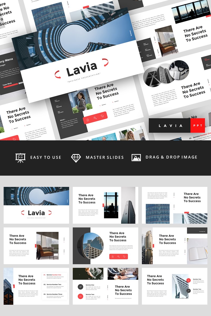 Lavia - Business PowerPoint template