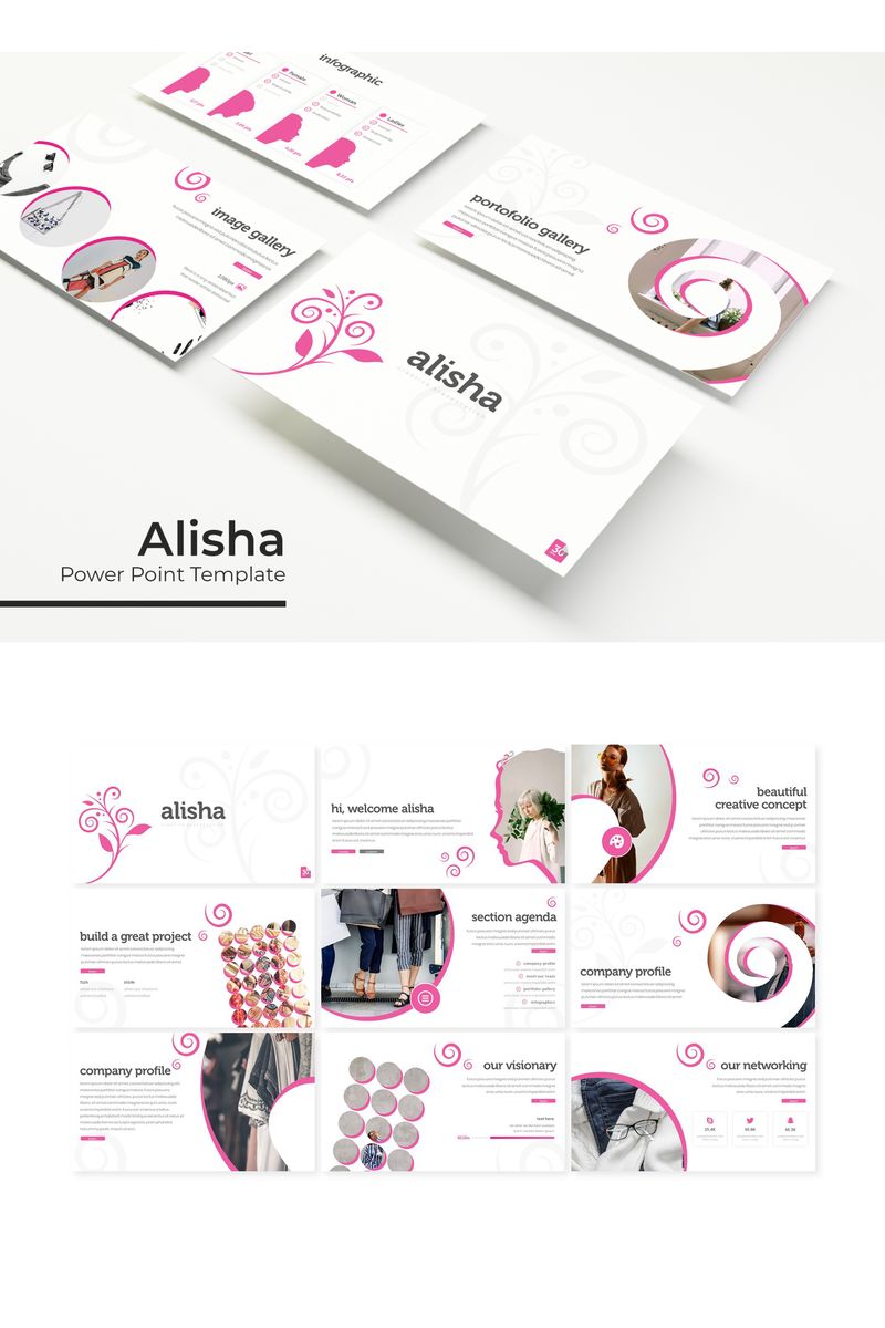 Alisha PowerPoint template