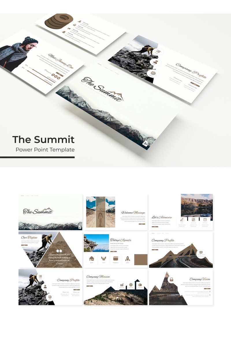 The Summit PowerPoint template