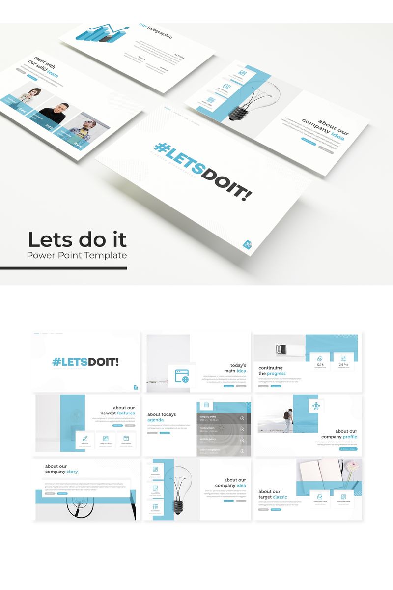 Lets do it PowerPoint template