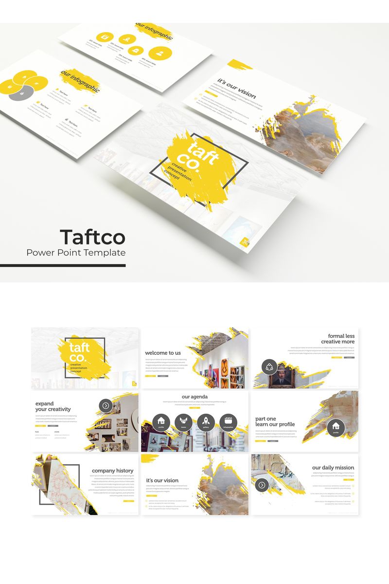 Taftco PowerPoint template