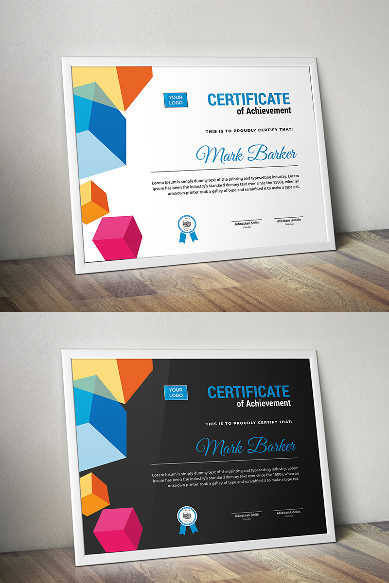 Certificat Templates