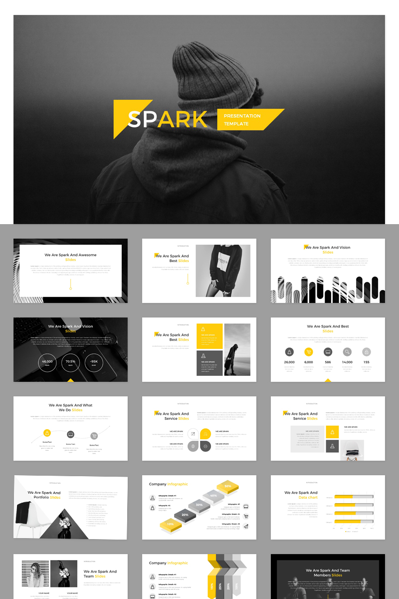 Spark PowerPoint template