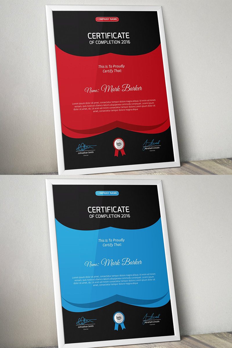 Certificate Templates