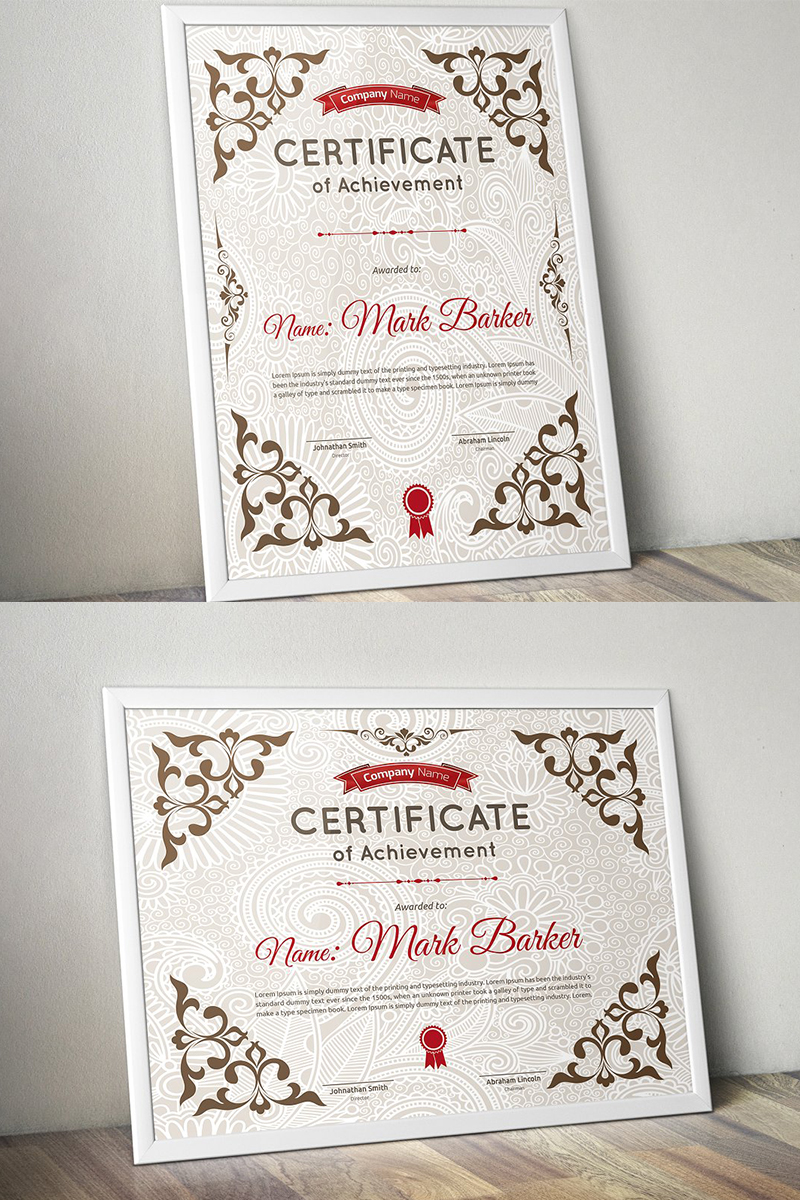 Certificate Templates