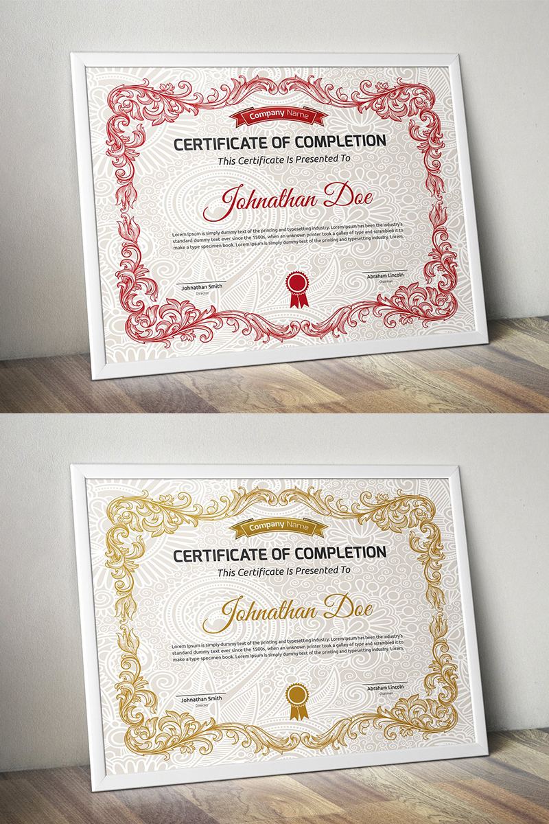 Certificate Templates