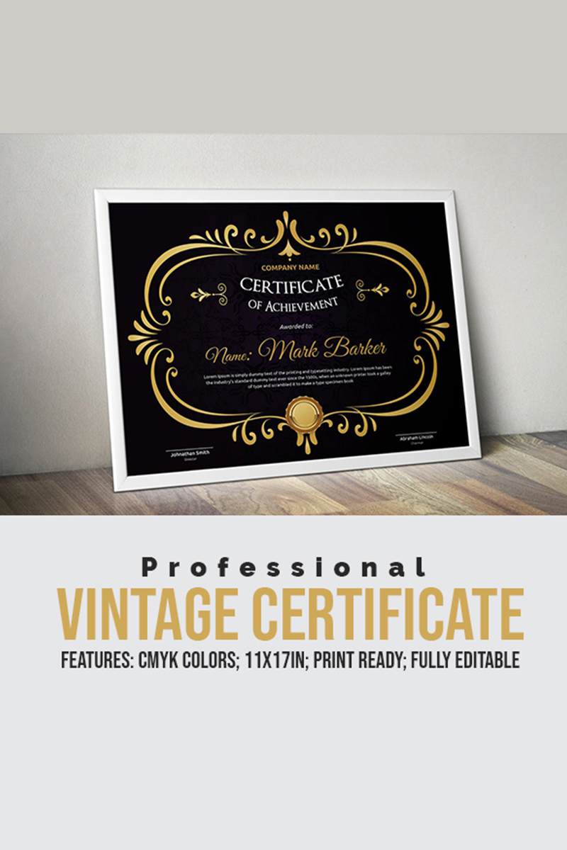 Certificate Templates