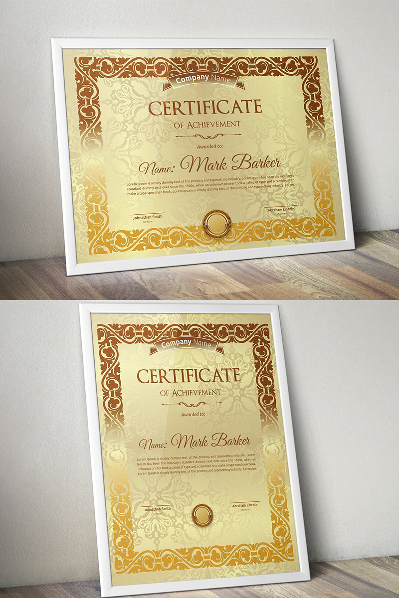 Certificate Templates