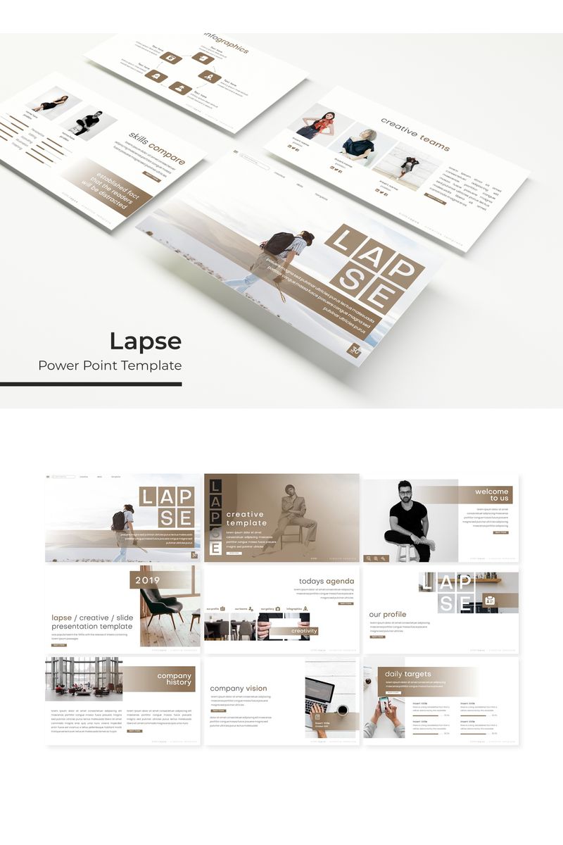 Lapse PowerPoint template