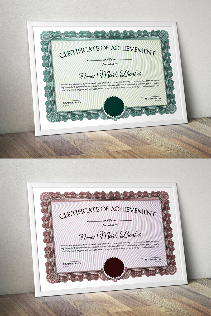 Certificate Templates