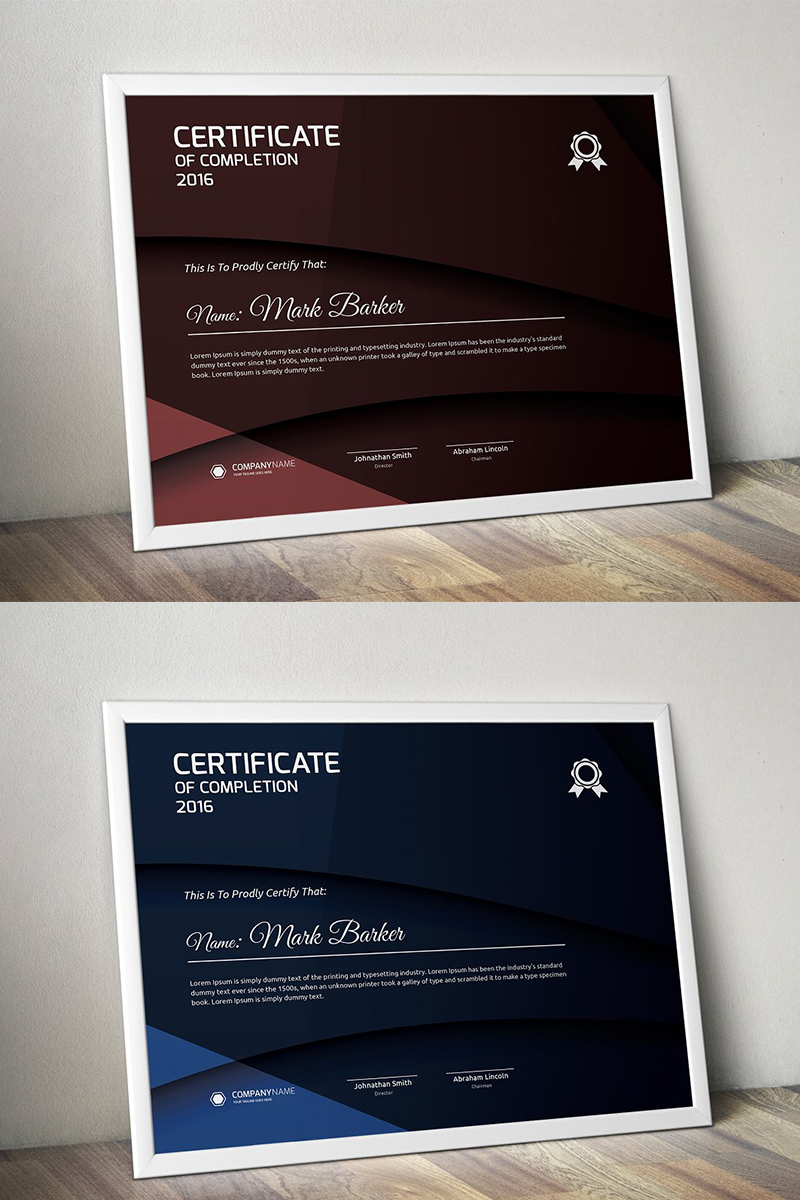 Certificate Templates