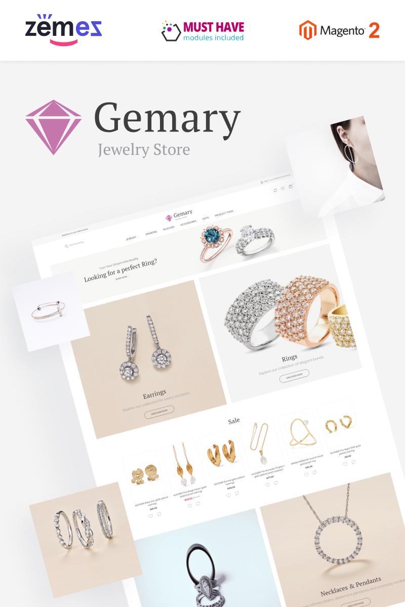 Gemany - Jewel Store Template Magento Theme