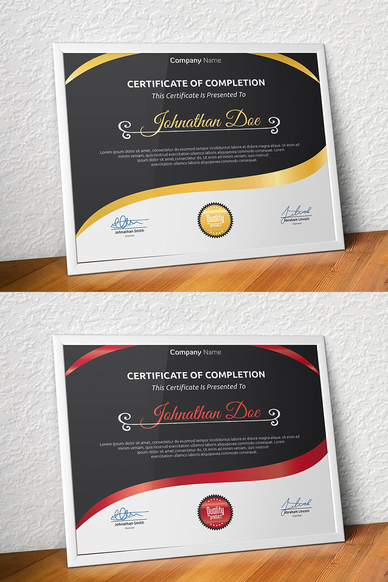 Certificate Templates