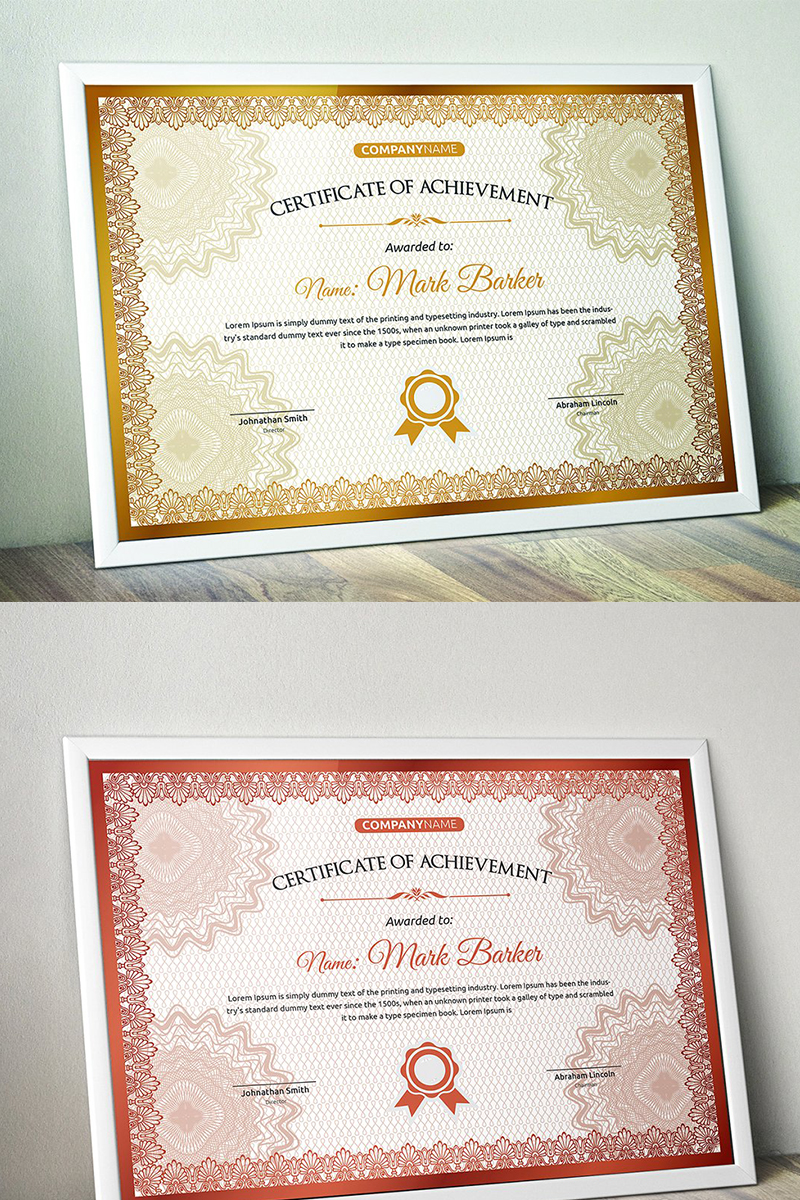 Certificate Templates