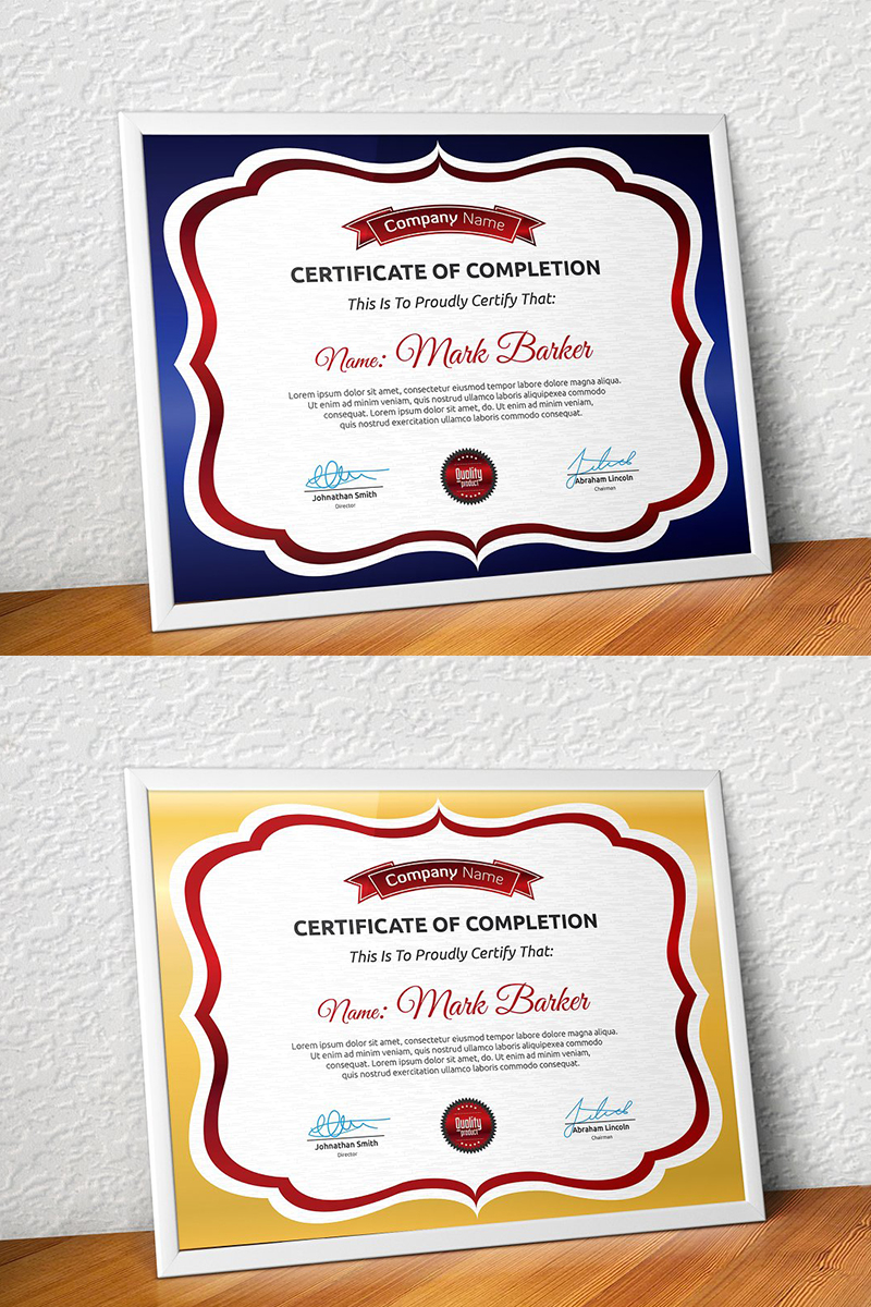 Certificate Templates