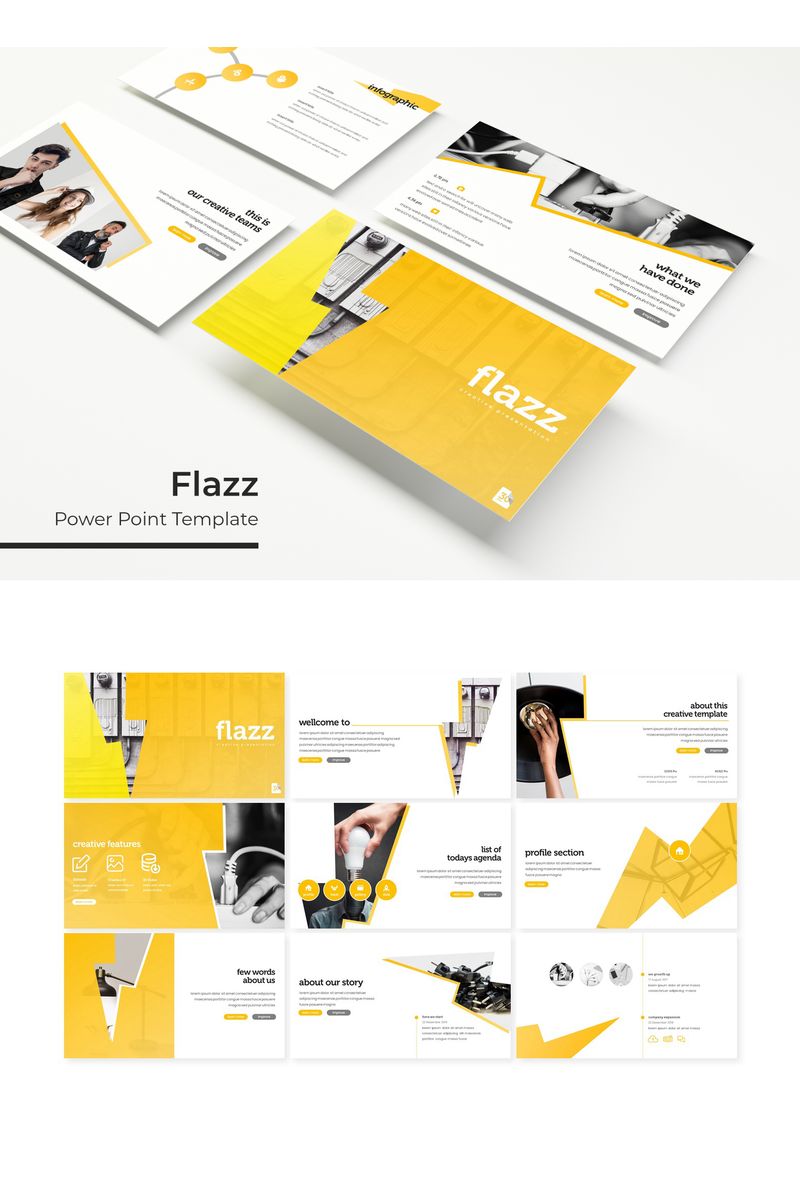 Flazz PowerPoint template