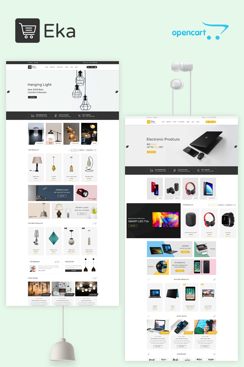 Eka - Multipurpose OpenCart Template