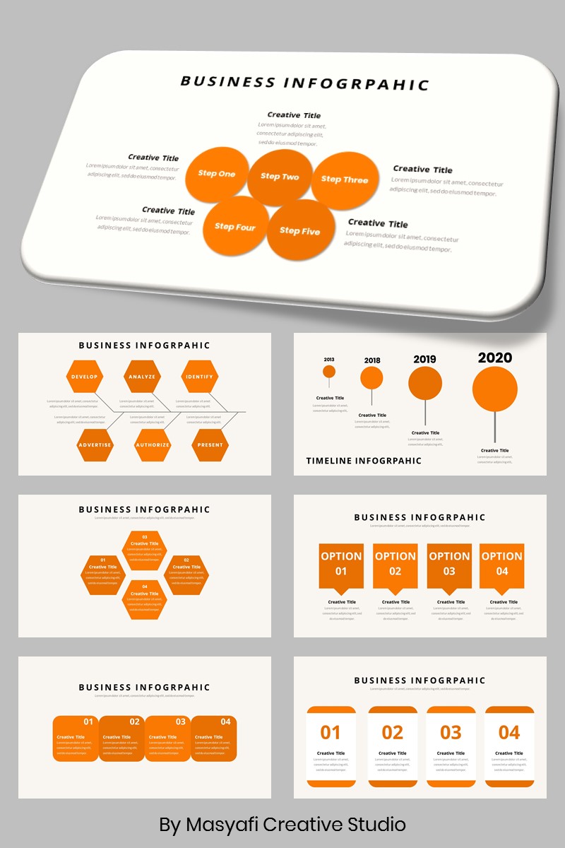 Business Infographic PowerPoint template