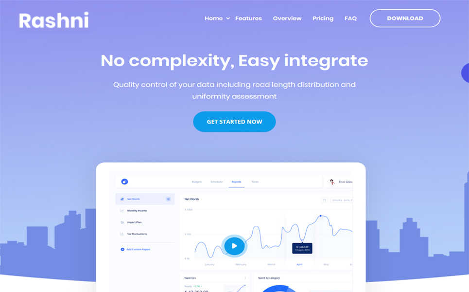 Rashni - App, Saas and Software WordPress Theme