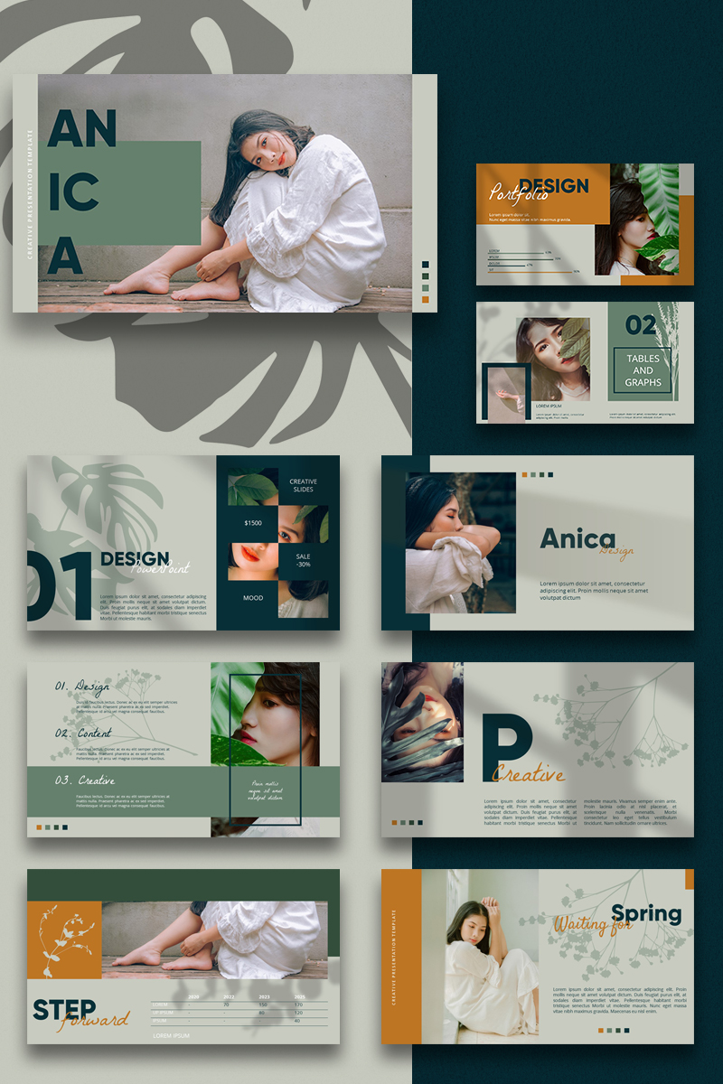 ANICA PowerPoint template