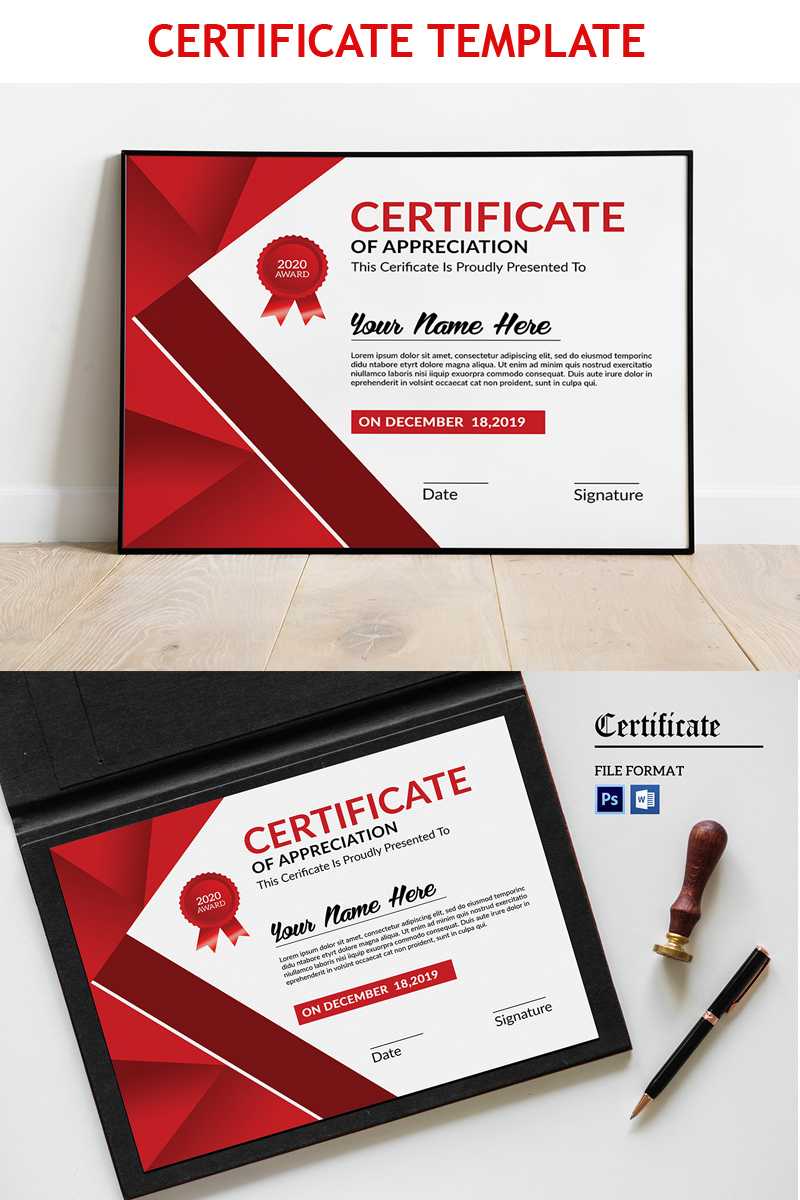 Certificat Templates