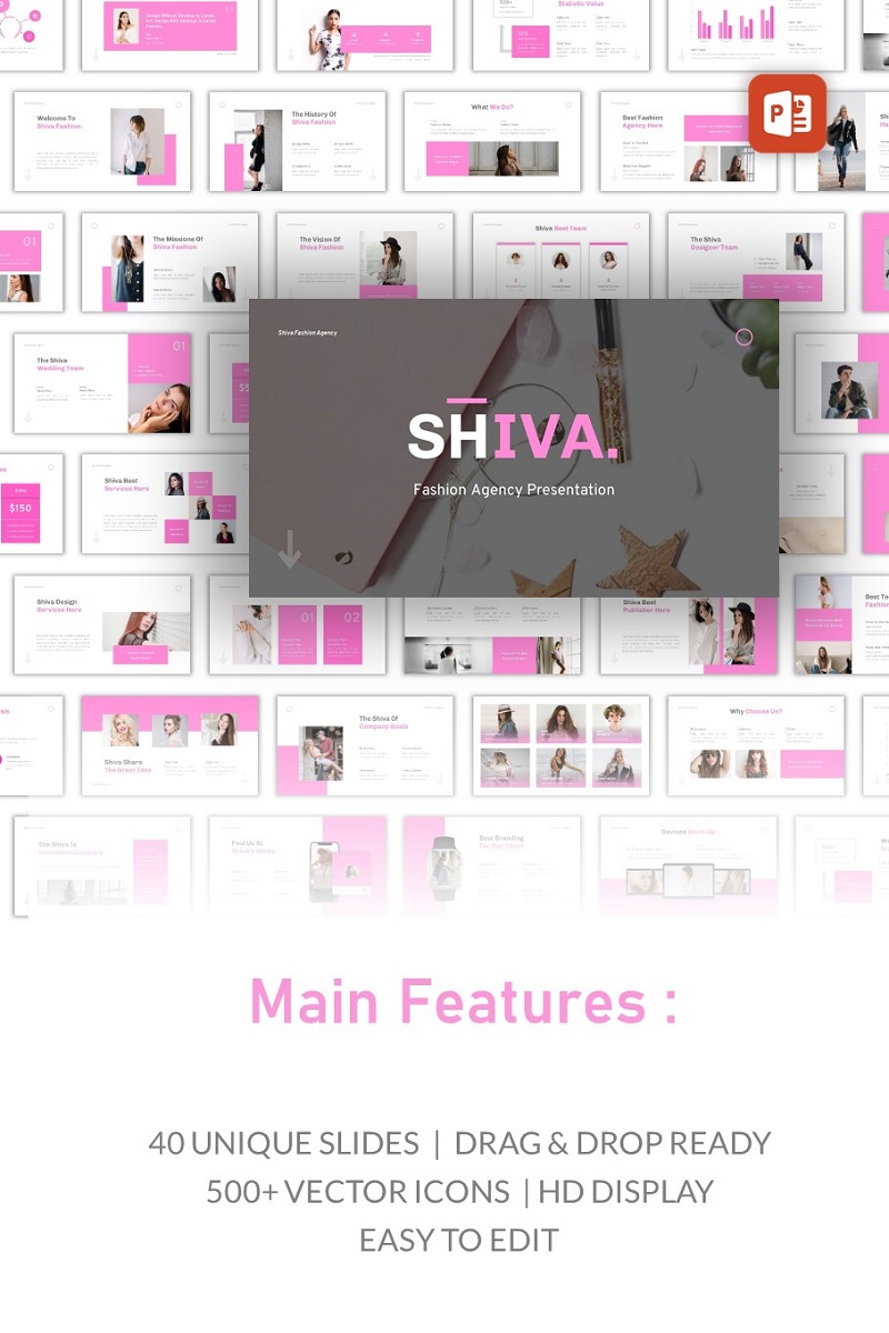 Shiva Fashion Agency PowerPoint Presentation
