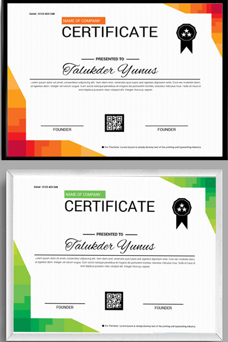 Certificate Templates