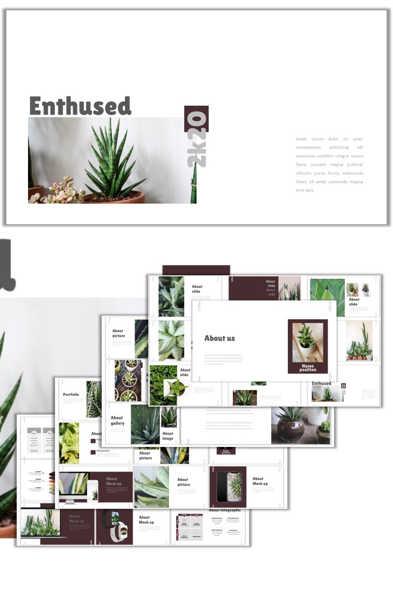 Enthused PowerPoint template