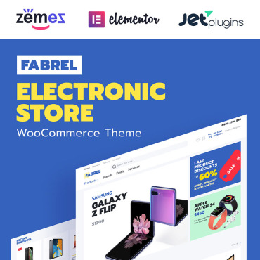 Template Electronice WooCommerce #98675