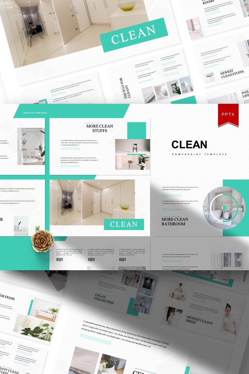 Clean | PowerPoint template