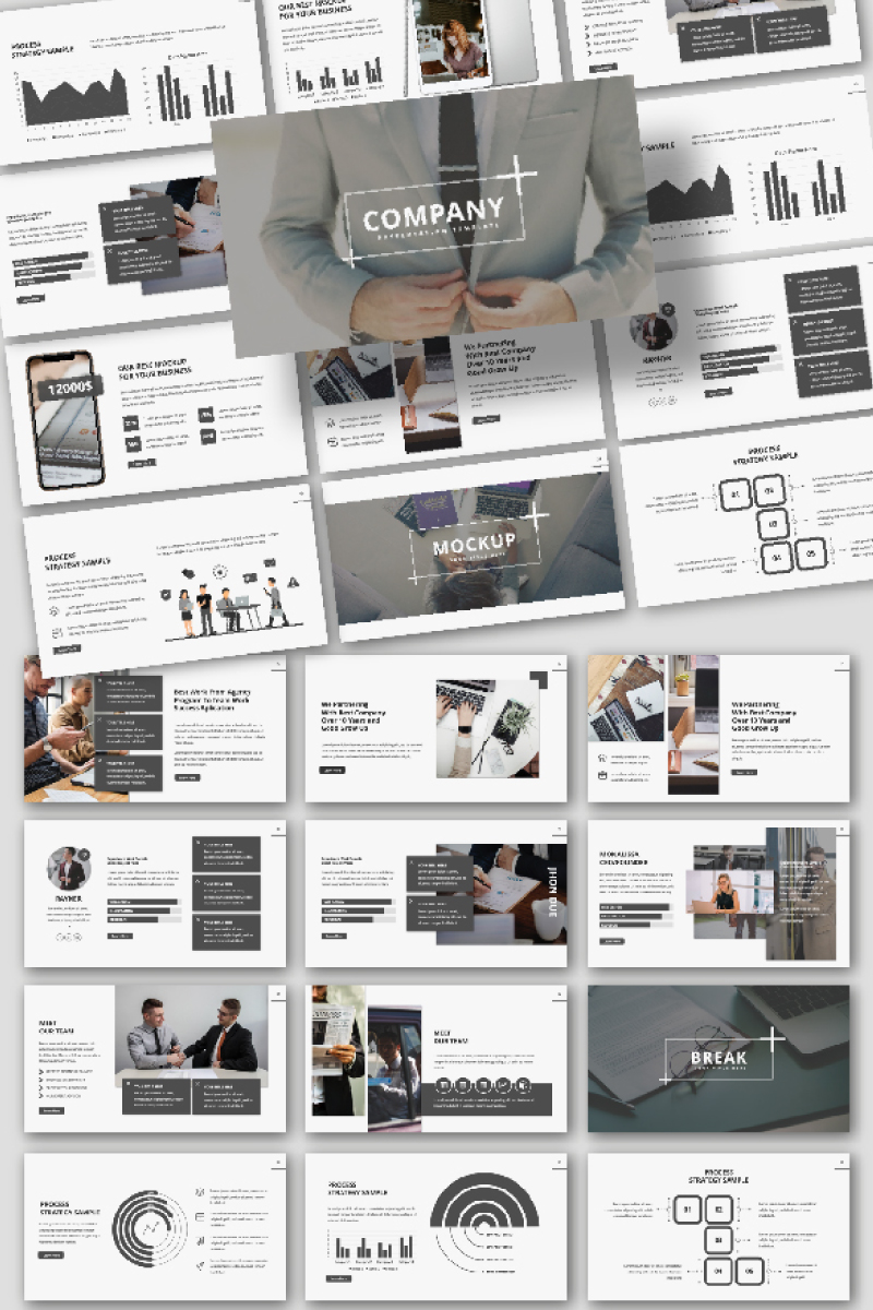 Company Presentation PowerPoint template