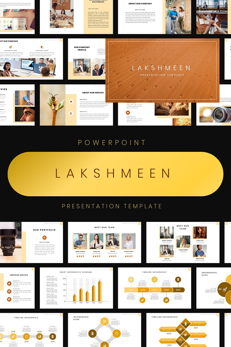 Lakshmeen PowerPoint template