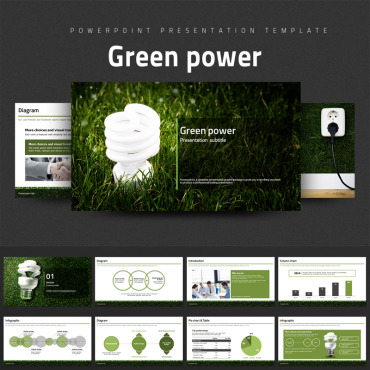 Template Energie alternativă PowerPoint #99373